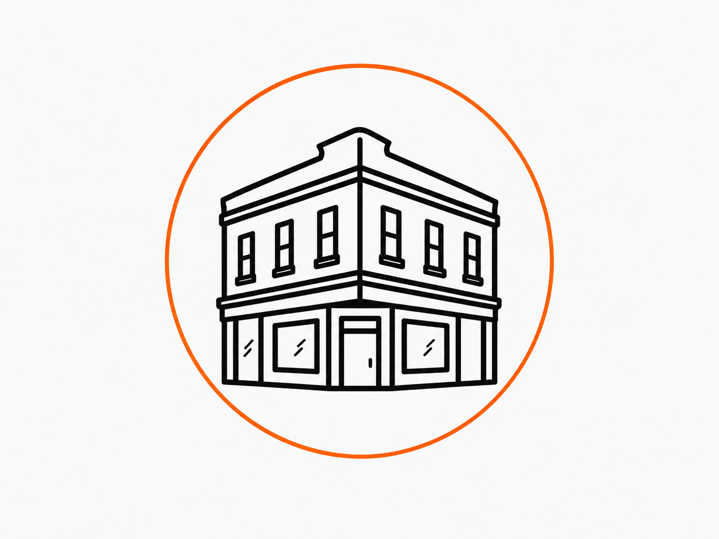 icon depicting logan square neighborhood chicago