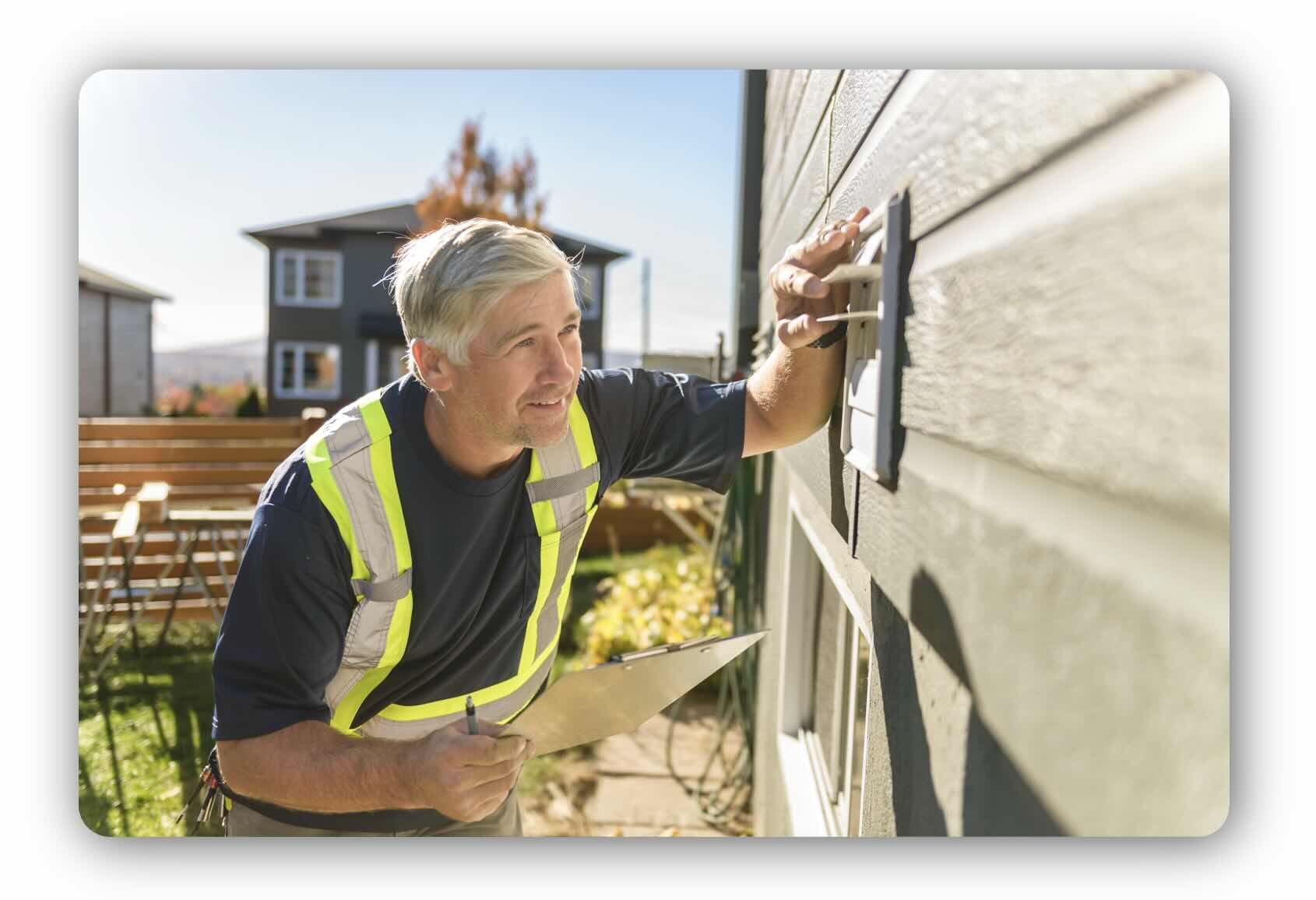 Professional home inspector