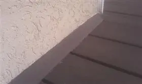 Deck-to-Wall Connection photo from the EIFS sample inspection report