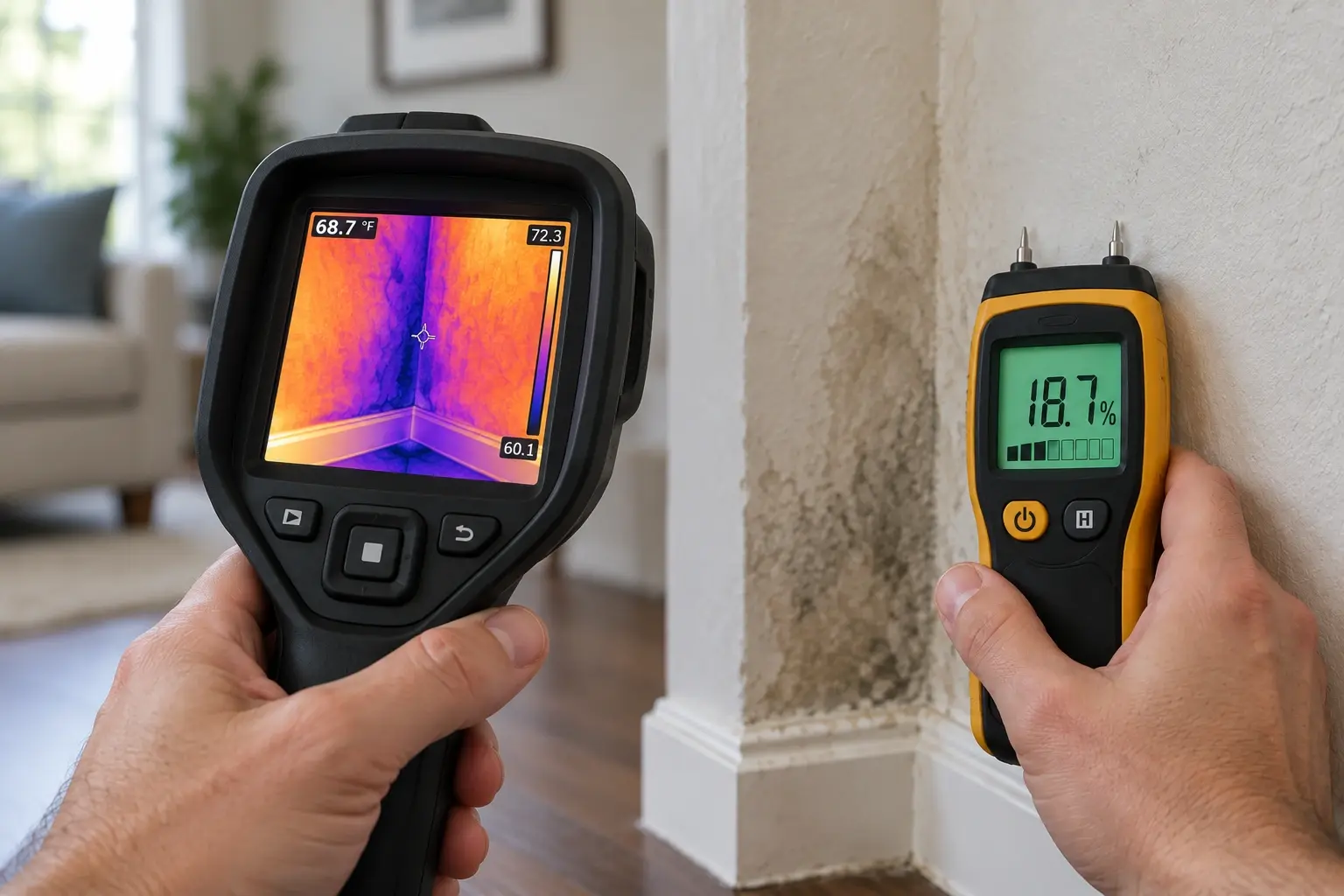 Thermal imaging inspection