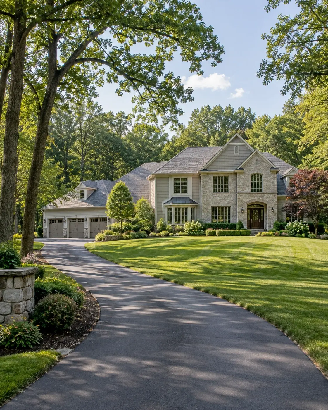 Large Barrington-area property representing private well and septic systems